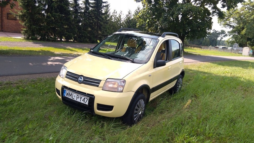Fiat Panda 1.2 benzyna Climbing 4x4 Solardach 7599899182