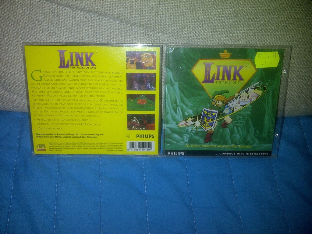 Link The Faces of Evil / Zelda / Philips CDi Cd-i