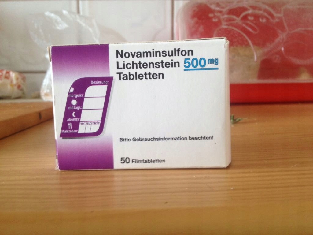 Zentiva novaminsulfon 500mg lichtenstein tabletki. 