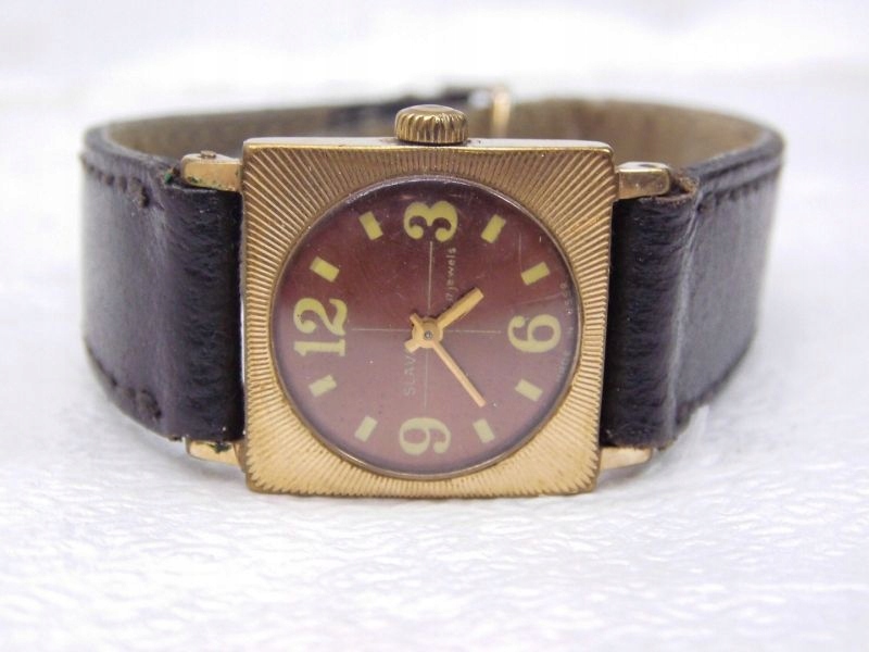 ZEGAREK SLAVA 17 JEWELS MADE IN USSR NAKRĘCANY