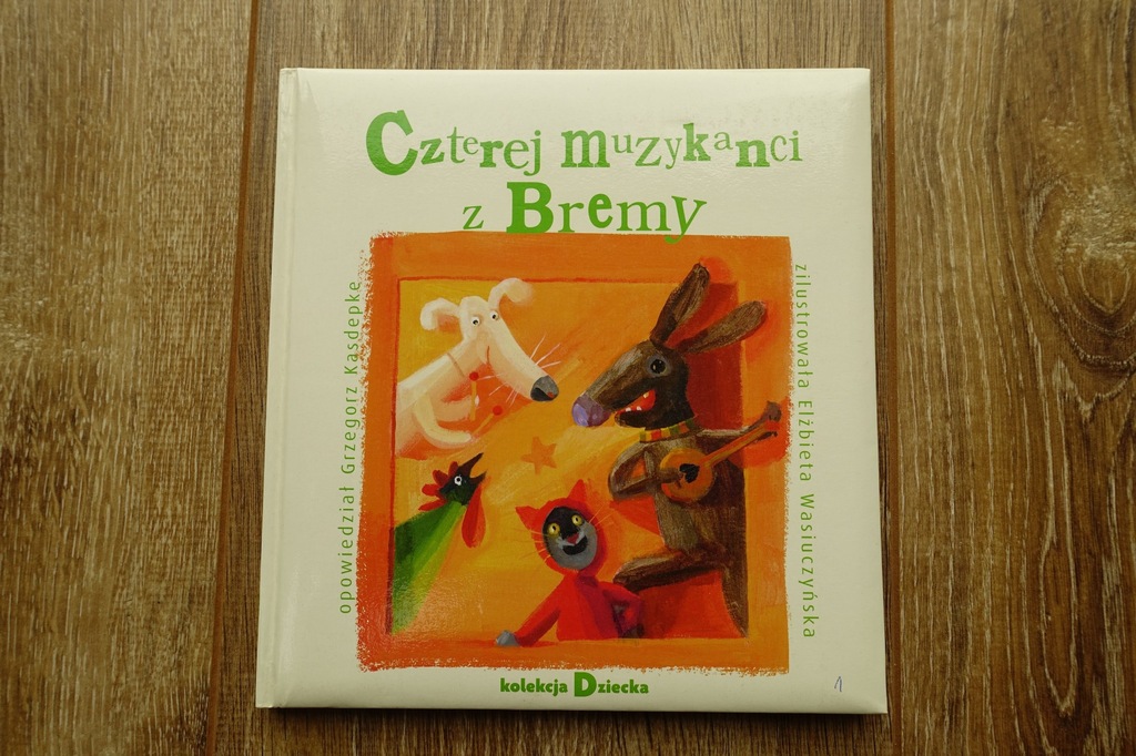 Audiobook CD książka Czterej muzykanci z Bremy