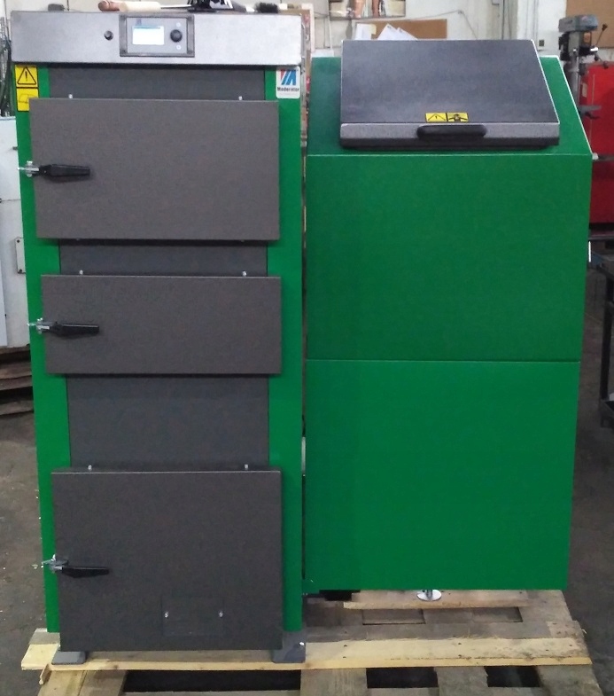 Piec Moderator VENTO EKO z podajnikiem, moc 50KW
