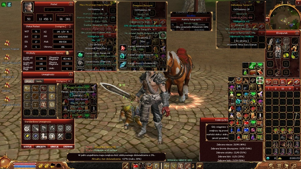 METIN2 SOMEYA.PL WP 50LVL IDEALNY DO DROPU IS 136%