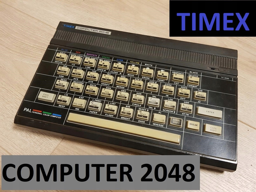 TIMEX 2048 , klon ZX Spectrum z PRL -u Nr 2