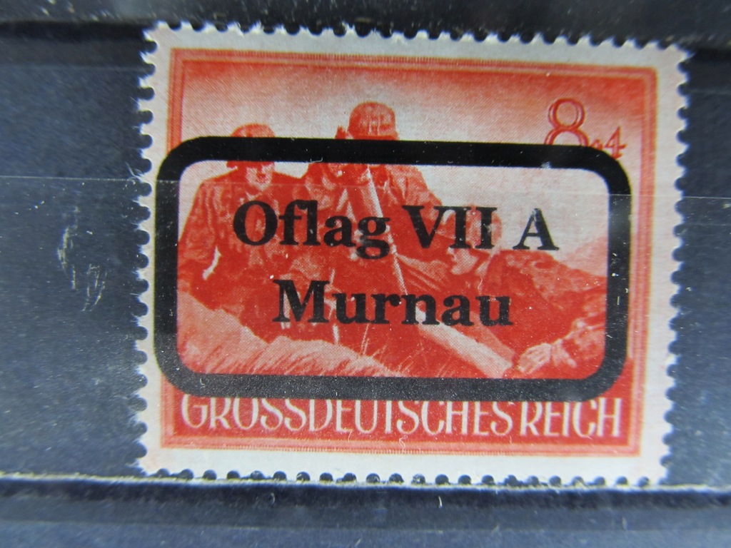 Niemcy znaczek z nadrukiem Oflag Murnau (1/18)