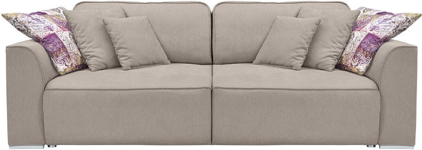 Sofa Beżowa Rozkładana Bonnet LUX Black Red White