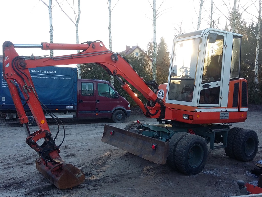 Atlas 804M koparka 5 ton kołowa 3 łyżki