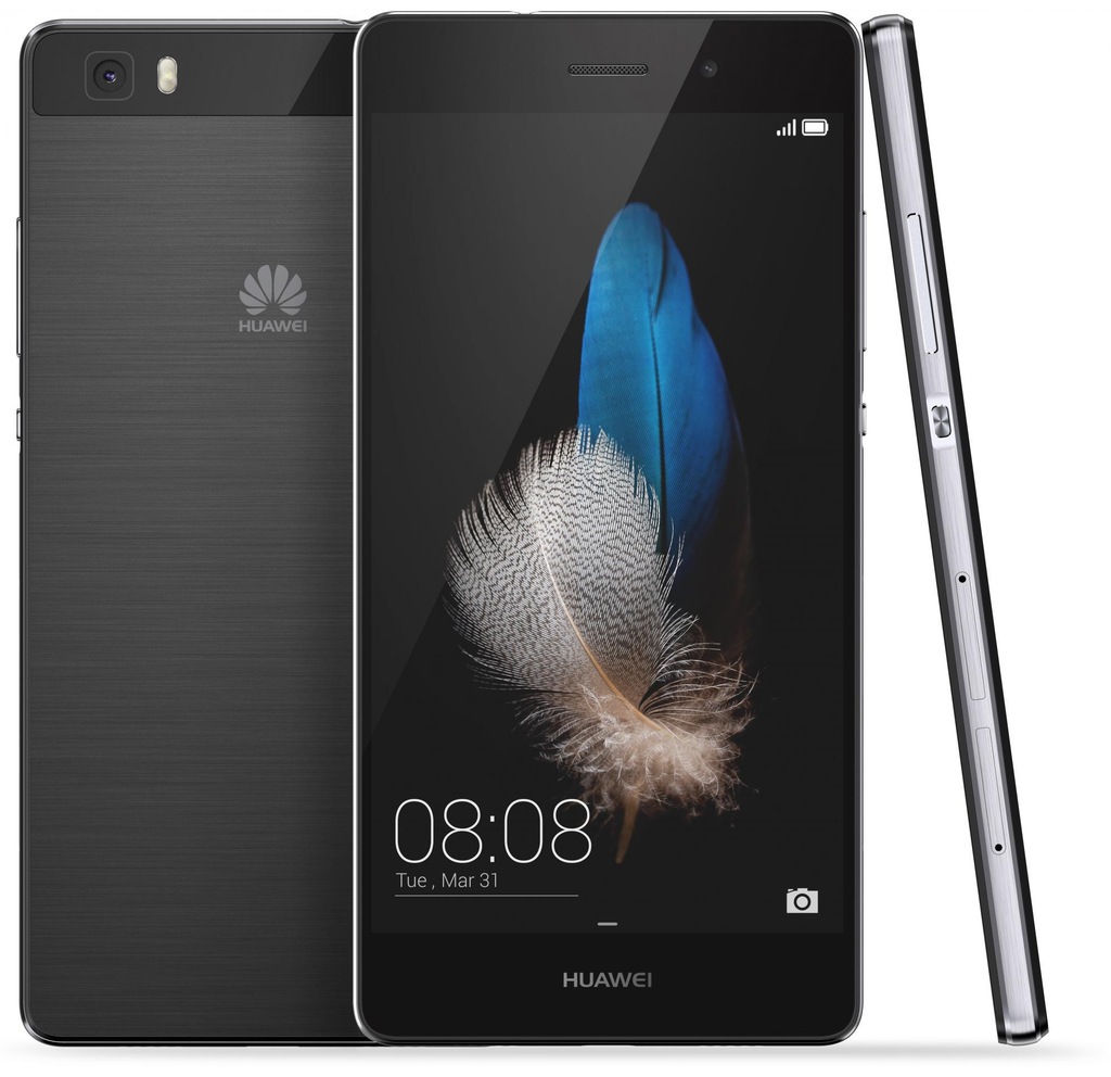 Huawei P8 Lite Czarny 16GB PL Dystr 24m gwar FV23%