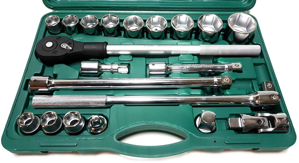 KLUCZE NASADKI 3/4 21 szt JONNESWAY S04H6121S MOC - 7061373508 ...