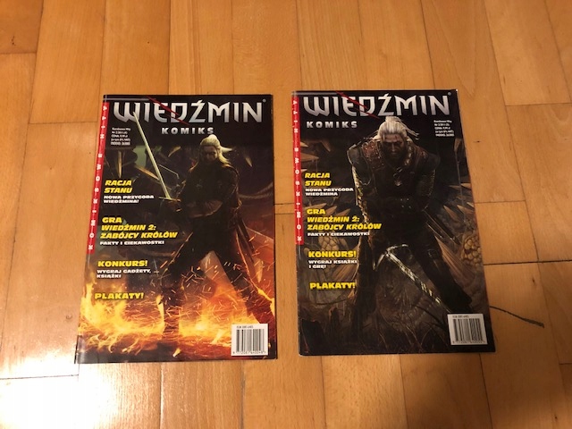 Wiedźmin Komiks Tom 1 + 2 Racja Stanu