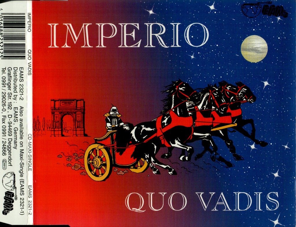Imperio - Quo Vadis 1995 MAXI CD