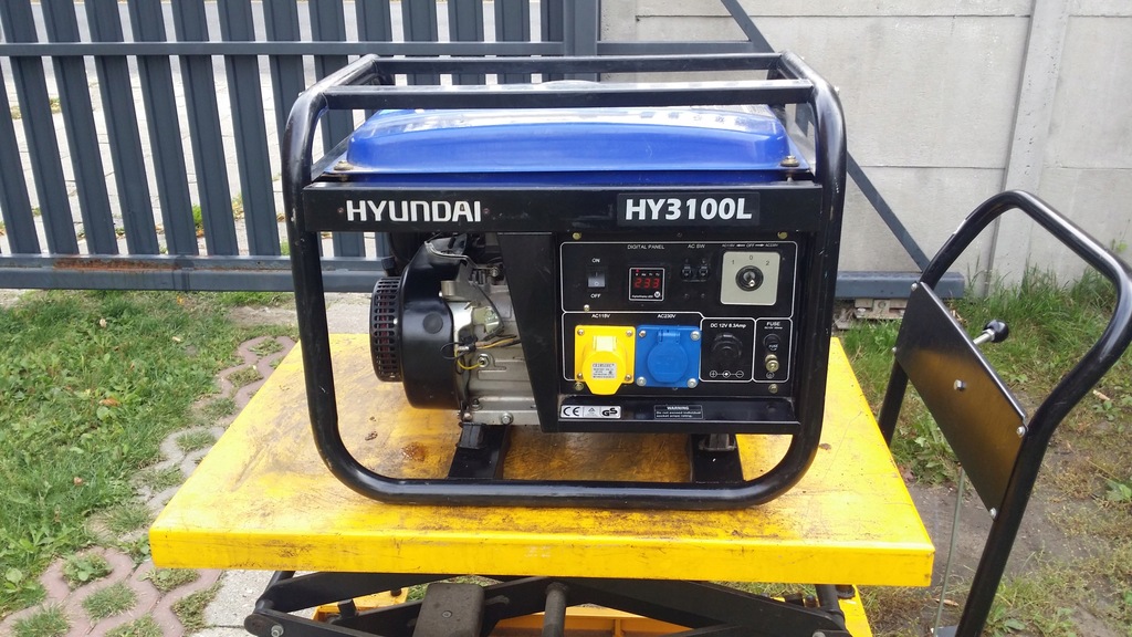 Agregat prądotwórczy HYUNDAI HY3100 AVR jak honda