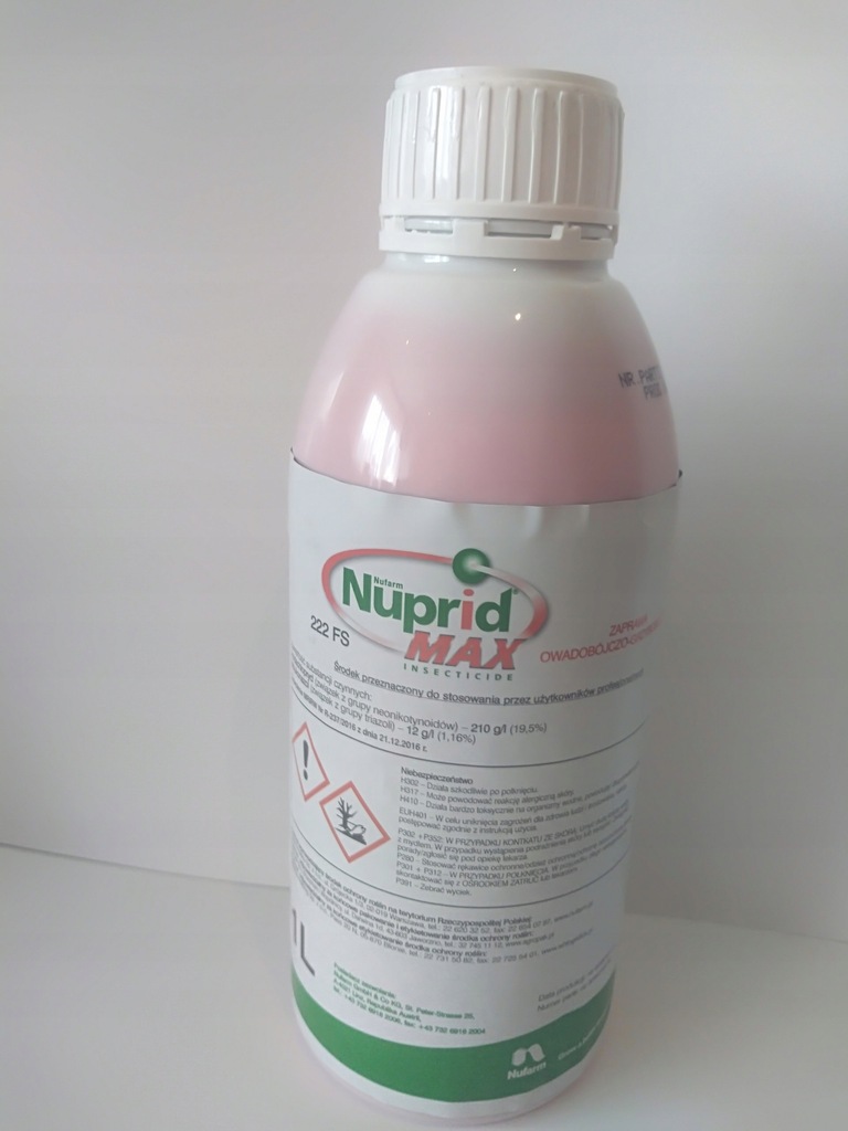 Nuprid MAX 1l ZAPRAWA grzybobójcza owadobójcza 2w1