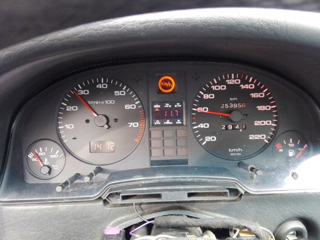 LICZNIK AUDI 80 B-4 KOMP AC/BC 2.0 BENZYNA KOMPLET