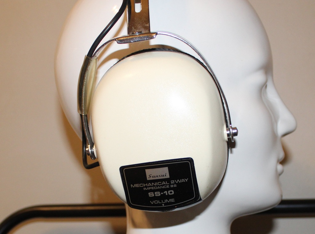 Sansui SS-10 słuchawki Mechanical 2 Way/vintage