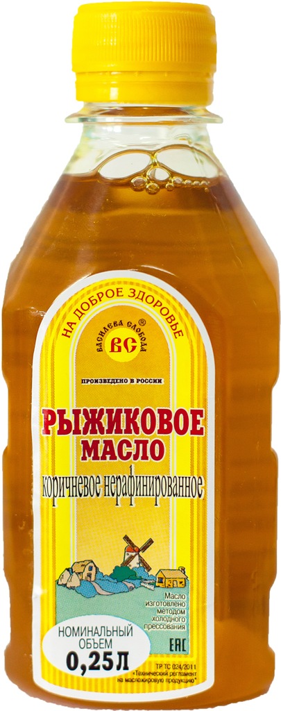 Olej rydzowy lniankowy 250ml oryginalny rosyjski