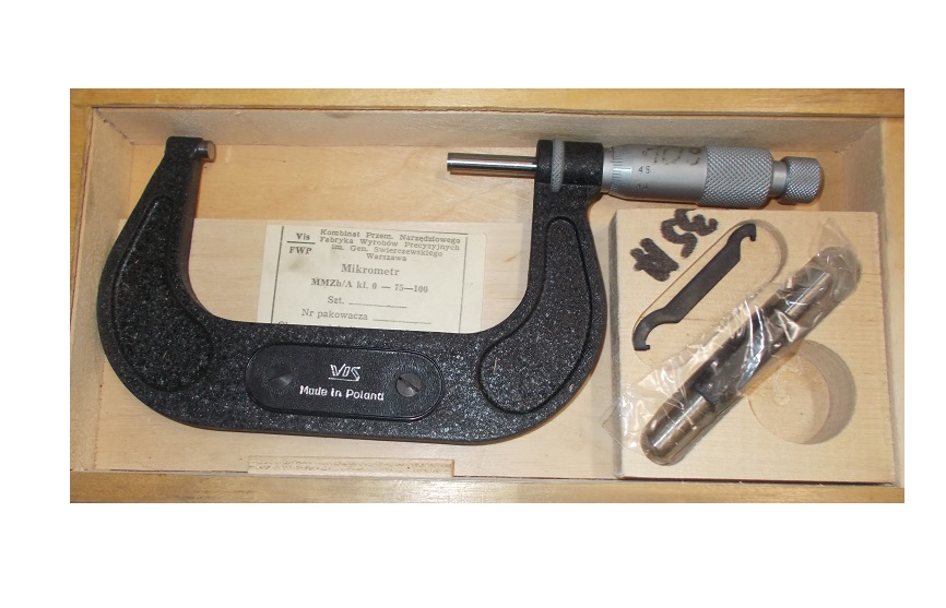 mikromierz mikrometr 75-100 VIS F/VAT