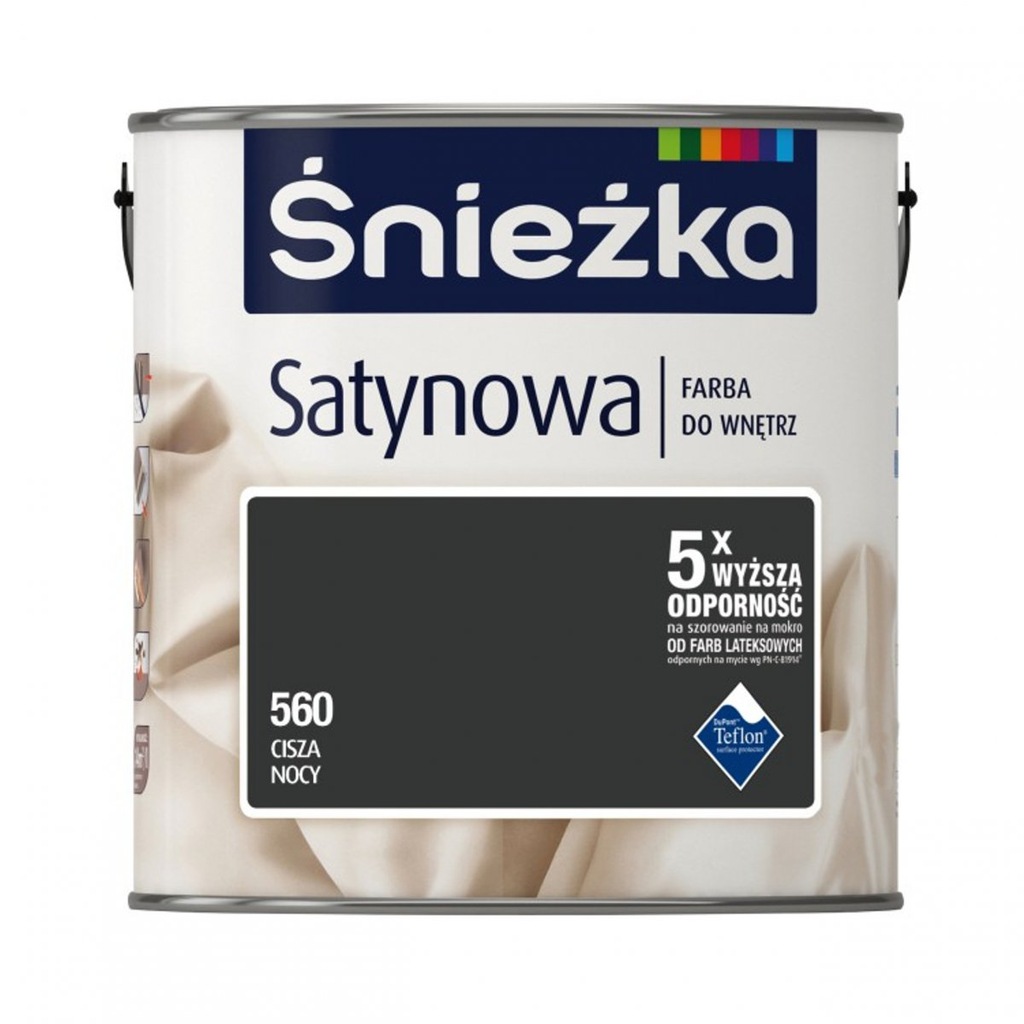 Śnieżka Satynowa 5L 560 Cisza Nocy