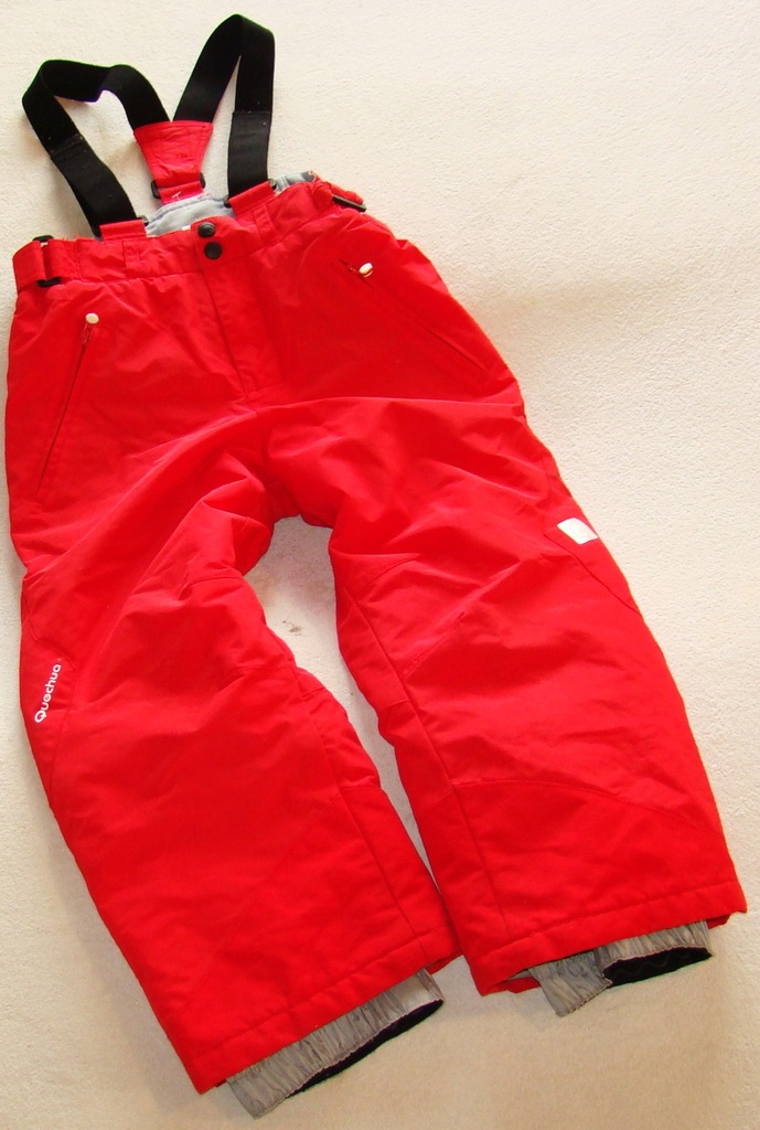 Śliczne spodnie NARCIARSKIE 116-122 cm 5-7 lat