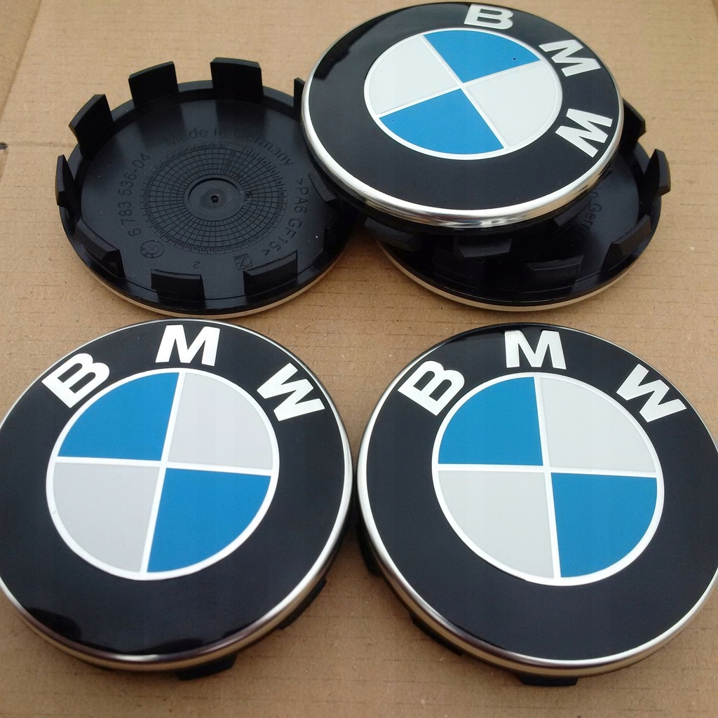 BMW Oryginalne kapselki dekielki felg 68mm 6783536