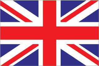 24 sztuki NAKLEJKA FLAGA UK Naklejki