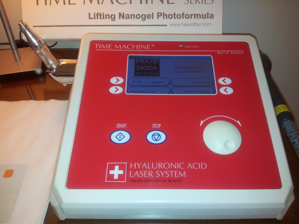 HialuroFrax laser diodowy kwas hialuronowy FraxPen