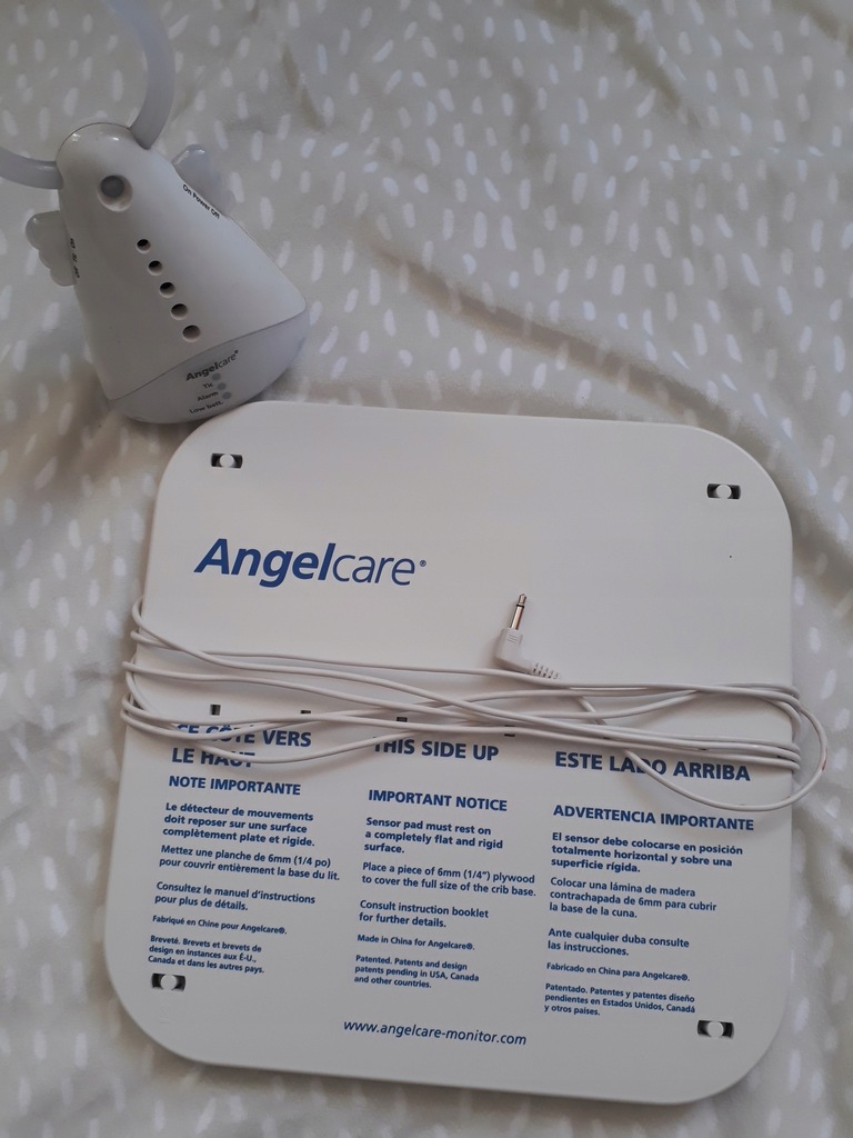 Angelcare AC-300 monitor oddechu, jedna płytka