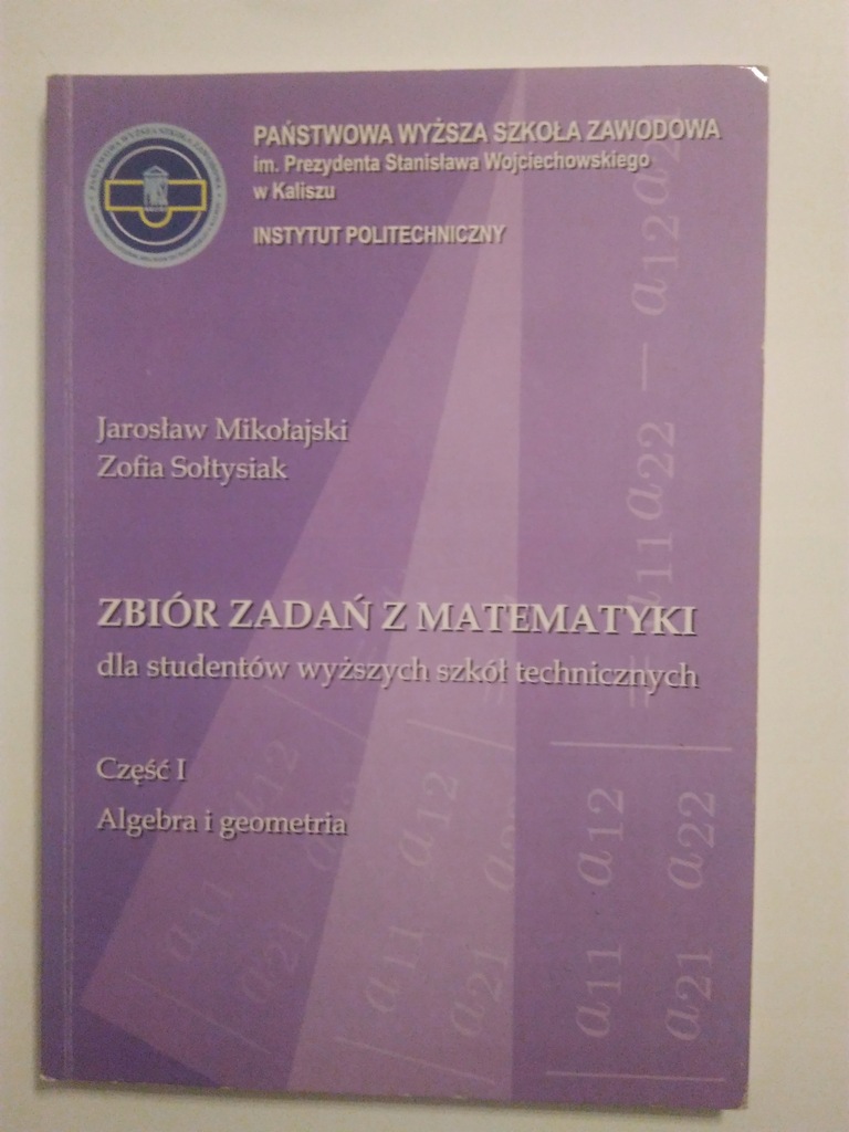 Zbiór zadań z matematyki