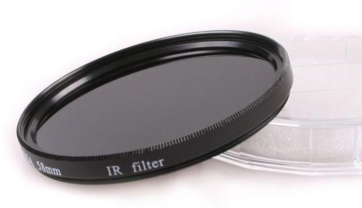 Filtr IR 720 58mm do obiektywu Canon EF 28mm f/2.8