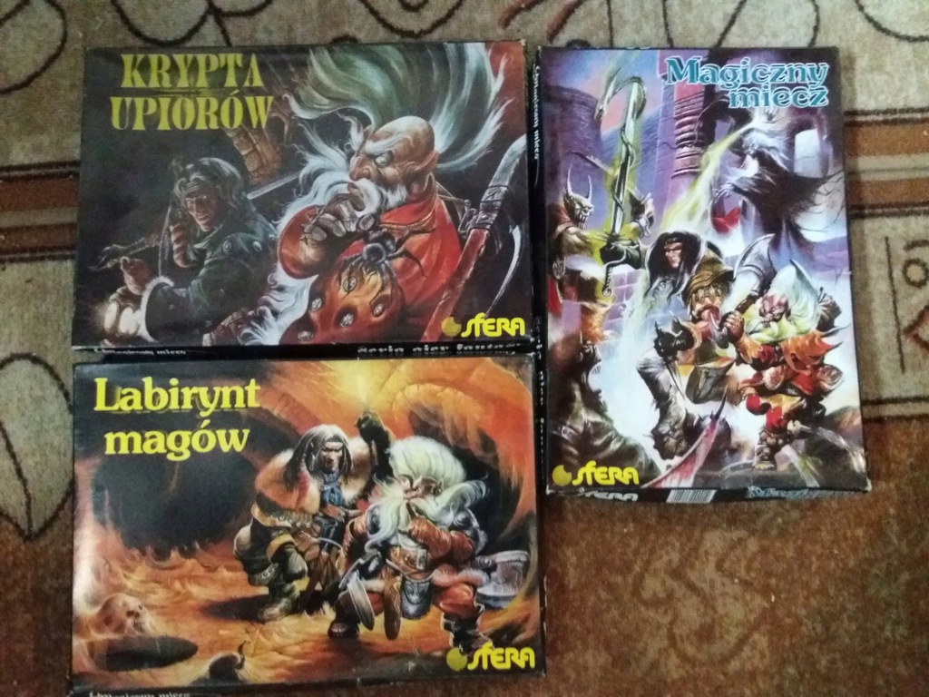 Gra planszowa Magiczny Miecz+Dodatki "Sfera