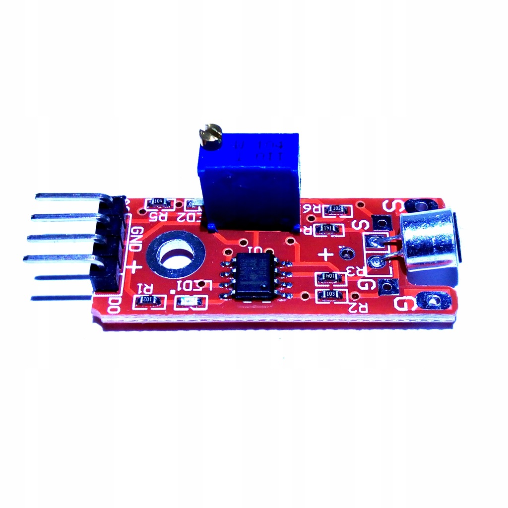 Moduł czujnika dźwięku mikrofon mały Arduino