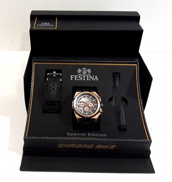 Designerski zegarek Festina CHRONO BIKE 16972/1 GW