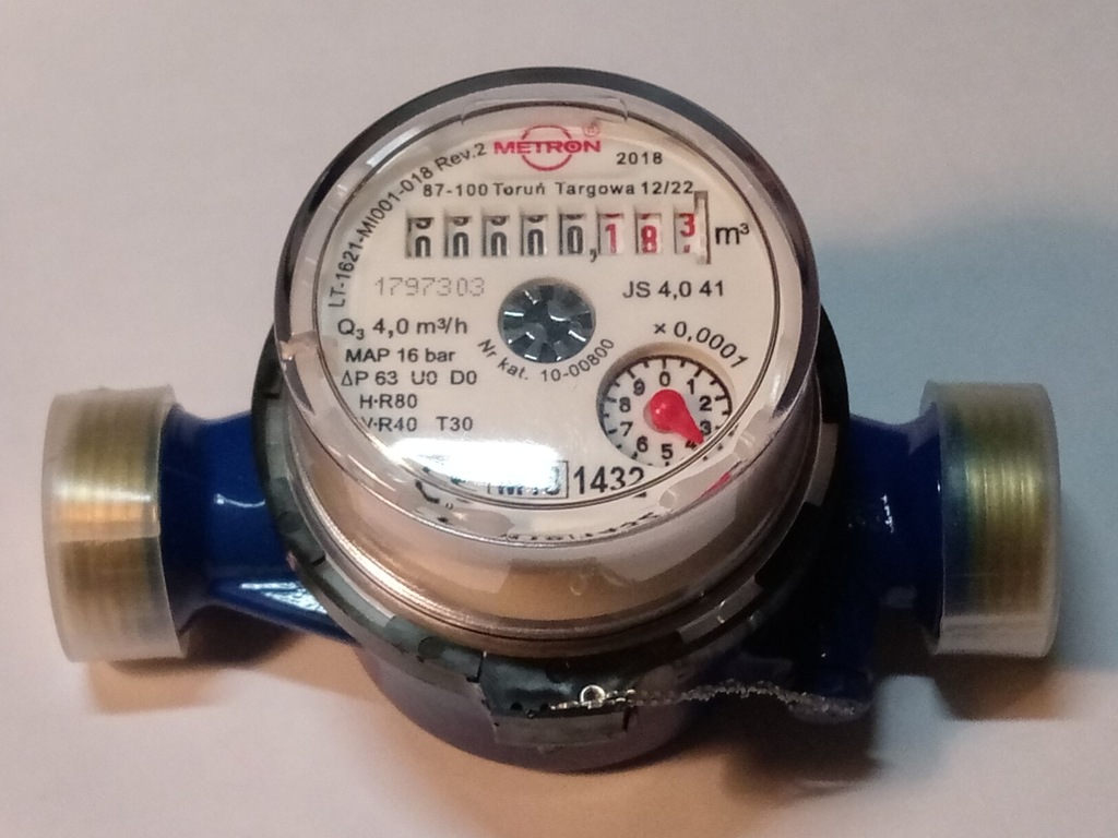 WODOMIERZ METRON 3/4'' JS4,0 NOWE ANTYMAG. do 2023