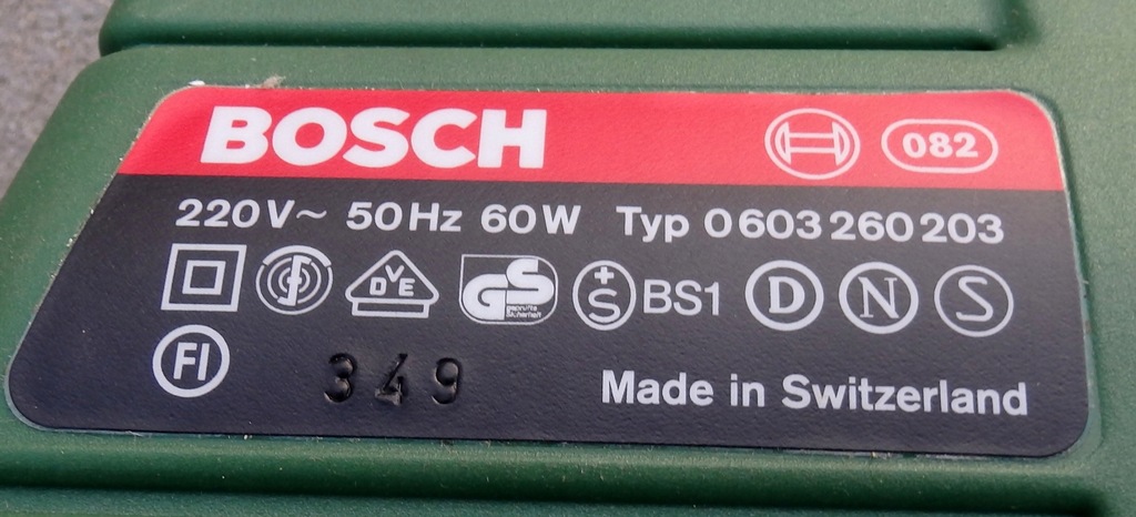 Bosch psp 260 инструкция