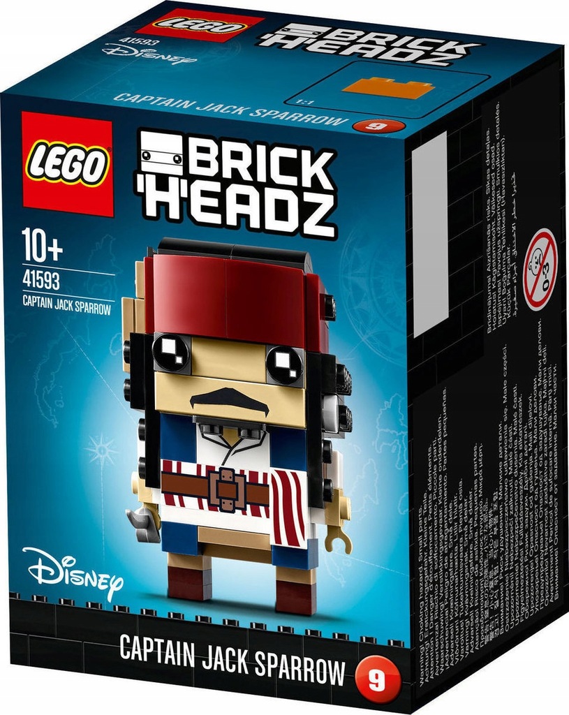 lego brickheadz jack sparrow