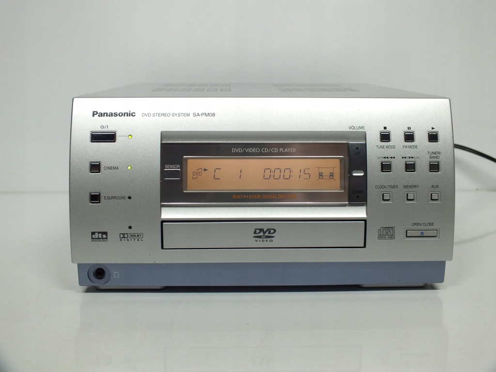 Amplituner 5.1 Panasonic SA-PM08 wbudowany DVD