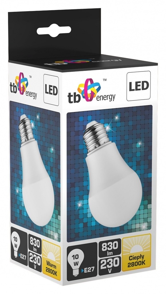 Żarówka TB Energy LED E27 sport wyładowcza lampka