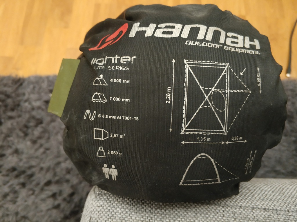 Namiot Hannah Lighter bez ceny minimalnej!