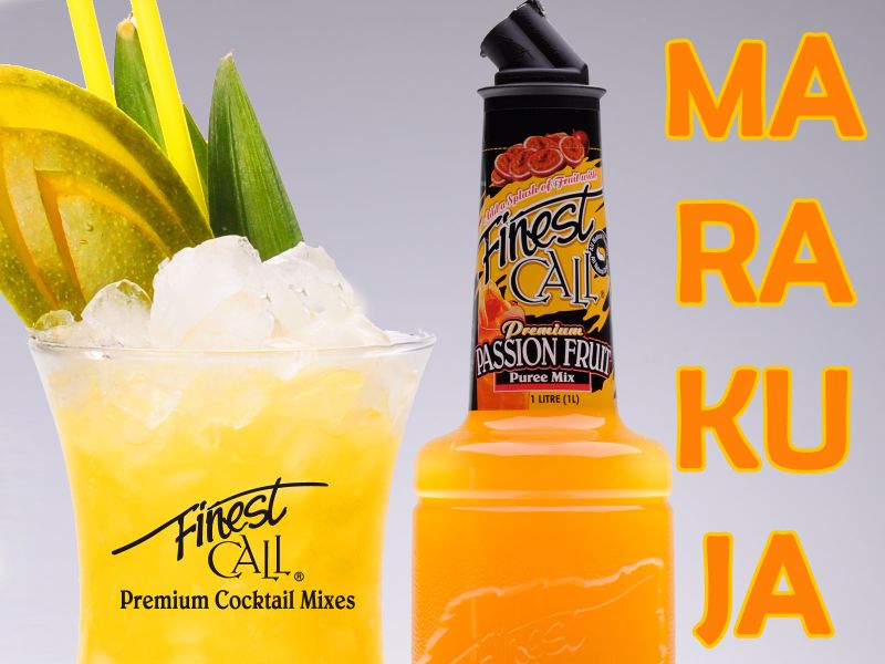Passion Fruit Marakuja Puree syrop drink bar MUS
