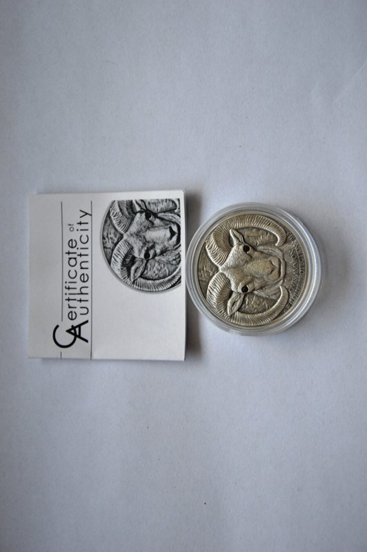 Mongolia 500 tugrik 2013 Owca Dzika