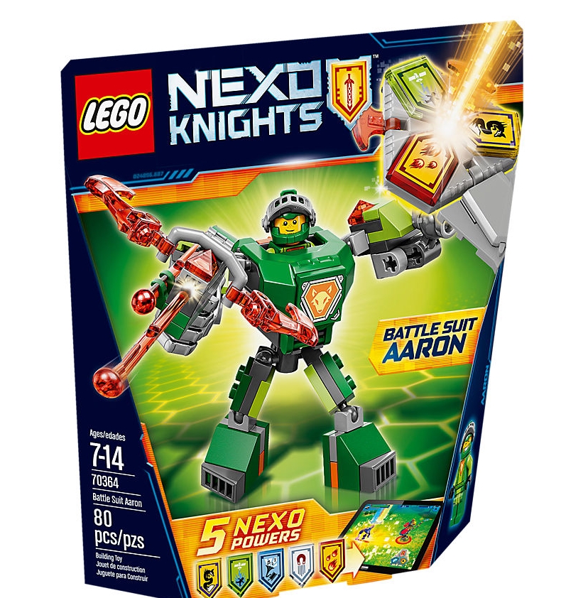 LEGO NEXO KNIGHTS 70364 ZBROJA AARONA