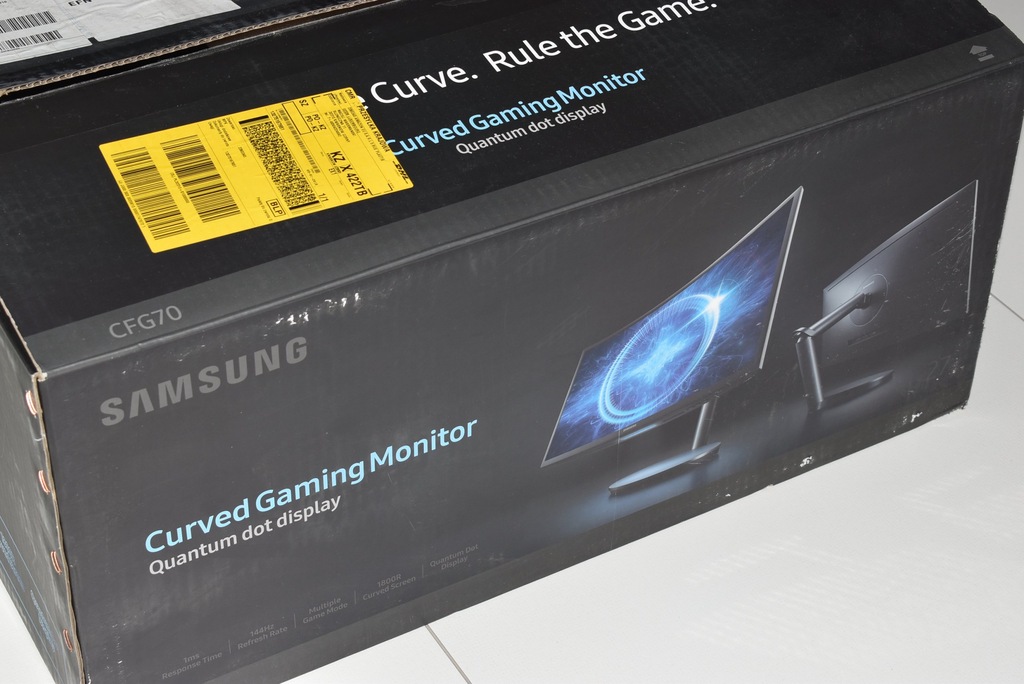 Monitor SAMSUNG Curved LC27FG70FQUX 27 Quantum Dot