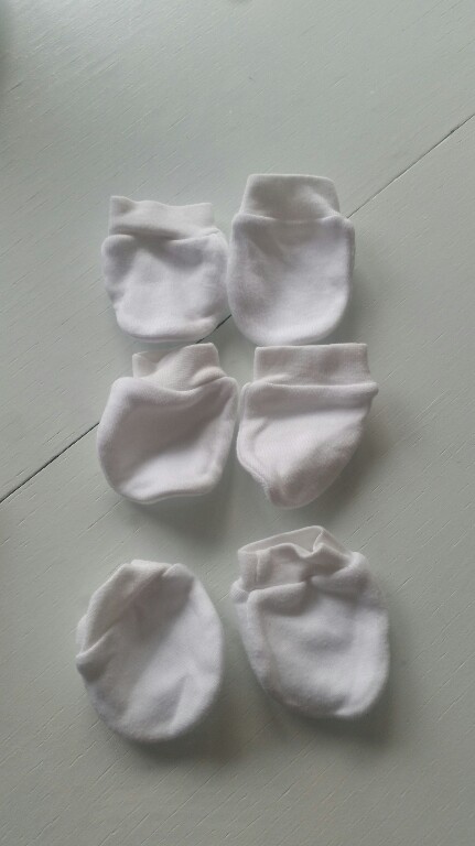 rękawiczki niedrapki niemowlęce
