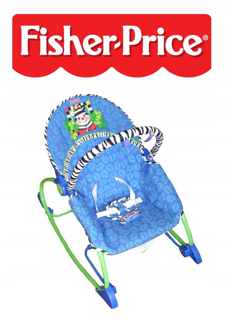 BUJACZEK LEŻACZEK FISHER PRICE G5914 WIBRACJE