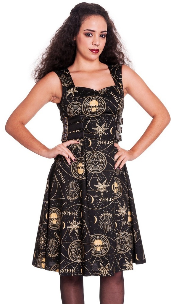 Sukienka gotycka Spin Doctor - Tabitha dress XL
