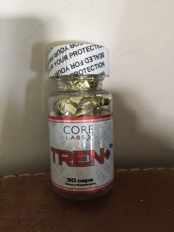 Tren + RX Core Labs 30 kaps Nieotwierane plus 25