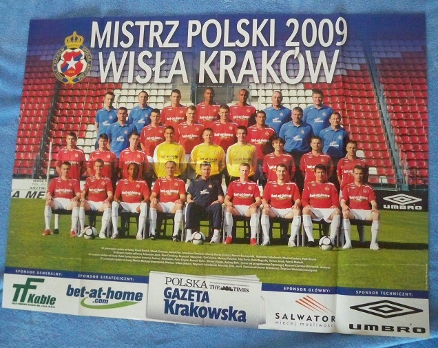 Wisła Kraków mistrz Polski 2009 (Ruch, Widzew)