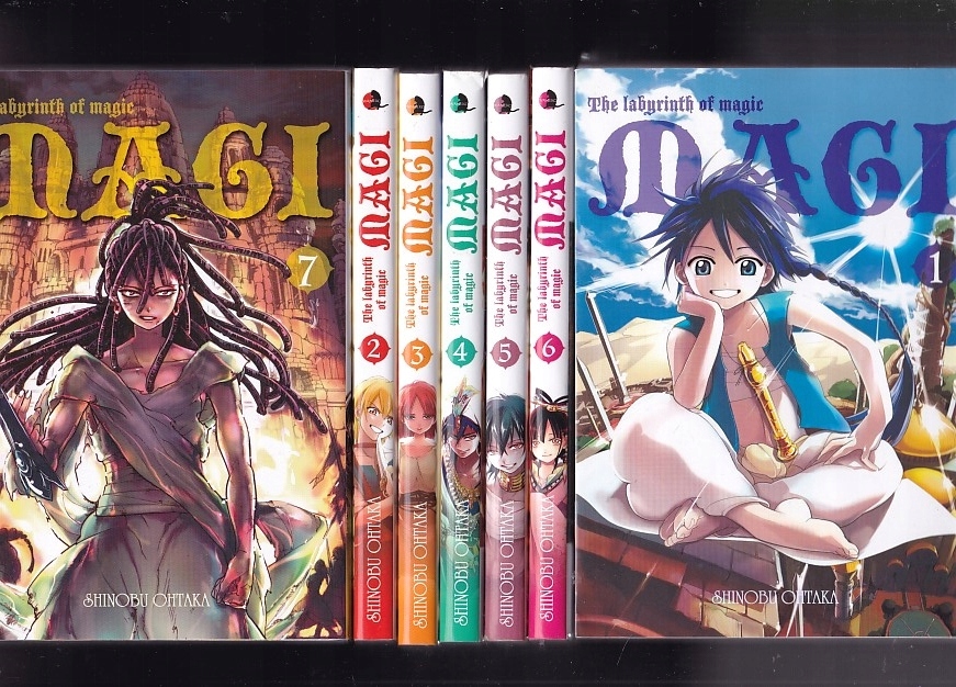 MAGI :LABYRINTH OF MAGIC- Tom 1-7 - Shinobu Ohtaka