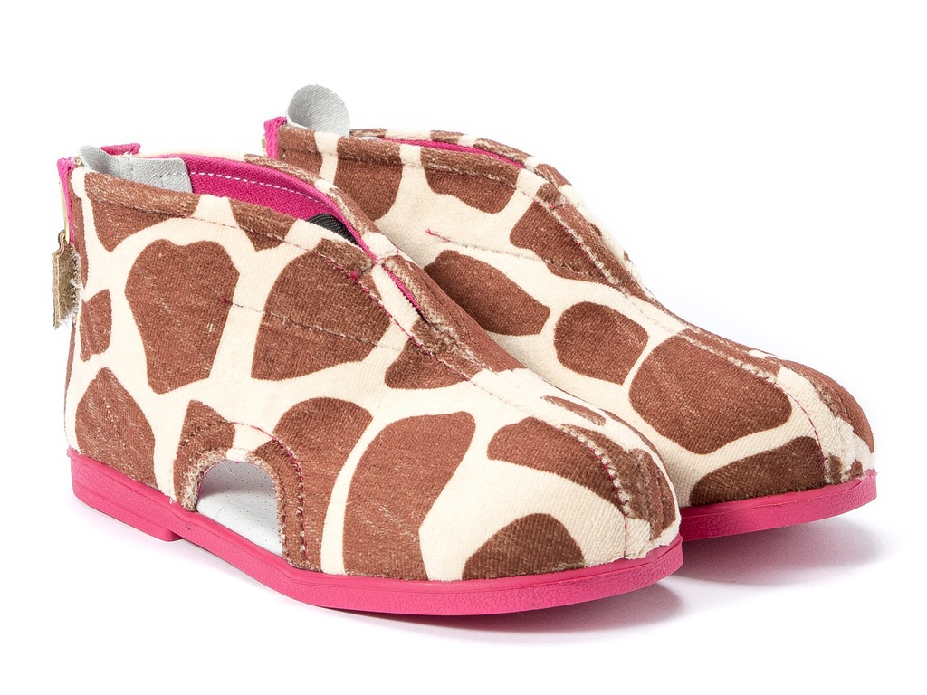 Kapcie buciki ŻYRAFA Slippers Family 28