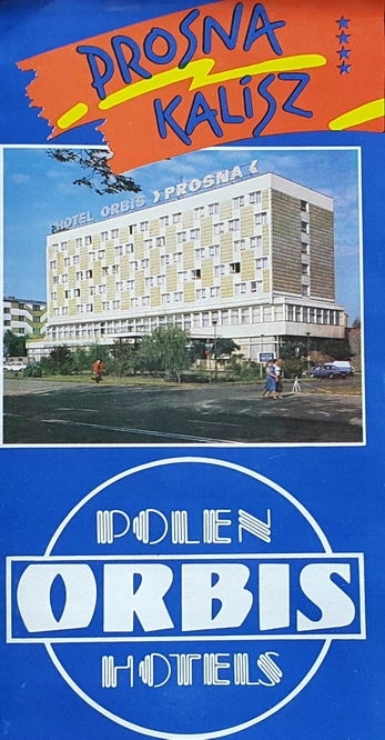 Hotel Orbis Prosna Kalisz - folder reklamowy